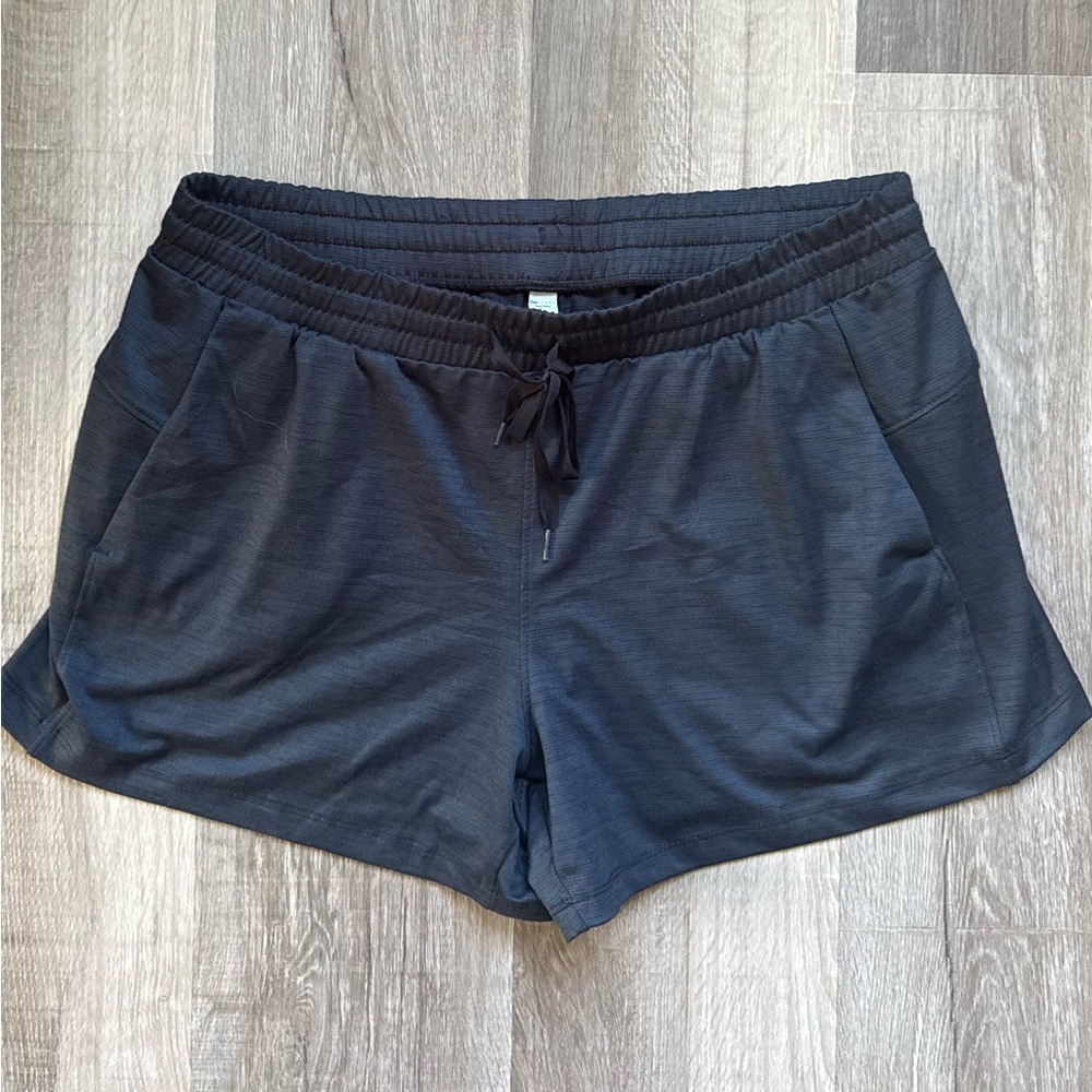 RBX Black Athletic Drawstring Shorts